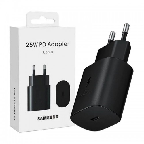 Адаптер Samsung EP-TA800/ 1*USB-C/ 25W/ 5V-9V-11V/ 3A- 2.77A-2.25A (OR) (черный) - доставка ЕАЭС