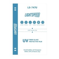 Пленка для плоттера Lightspeed 747 LS-747U (10шт.)/ 180*120mm/ TPU 0,15мм/ УФ-UV